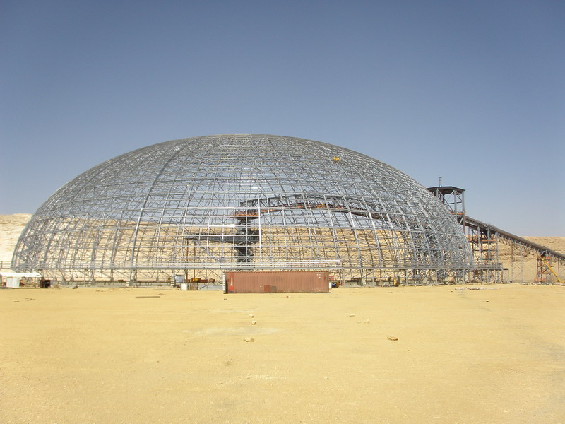 Dome space frame for coal storgae,Power plant in Philippine